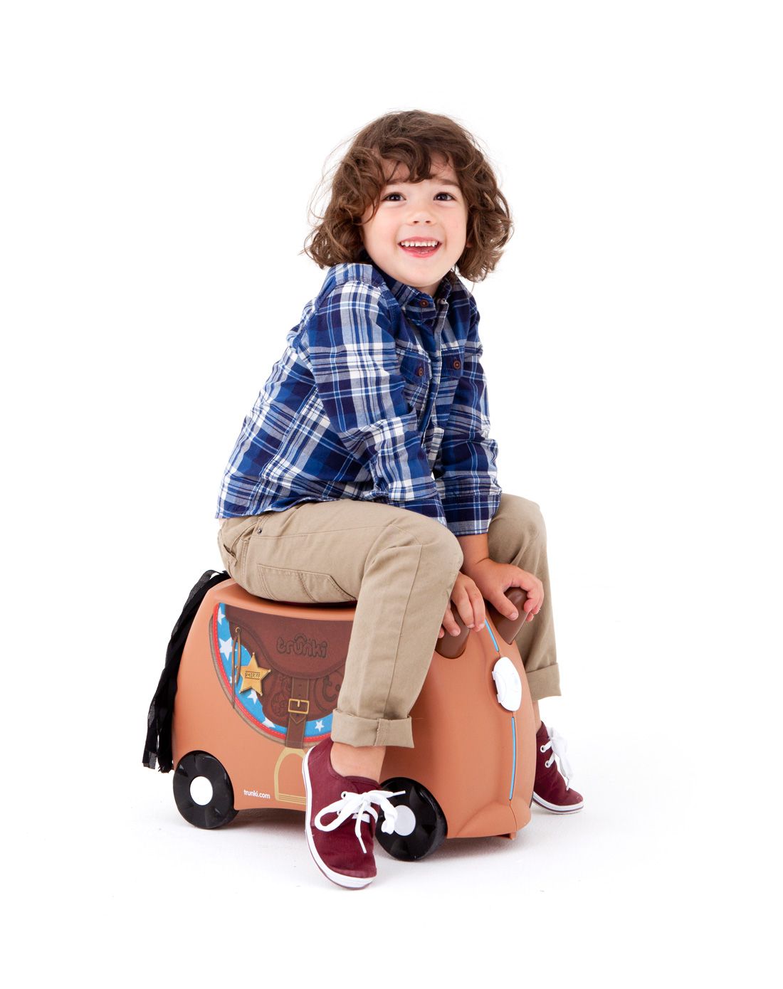 trunki小朋友行李箱-西部牛仔