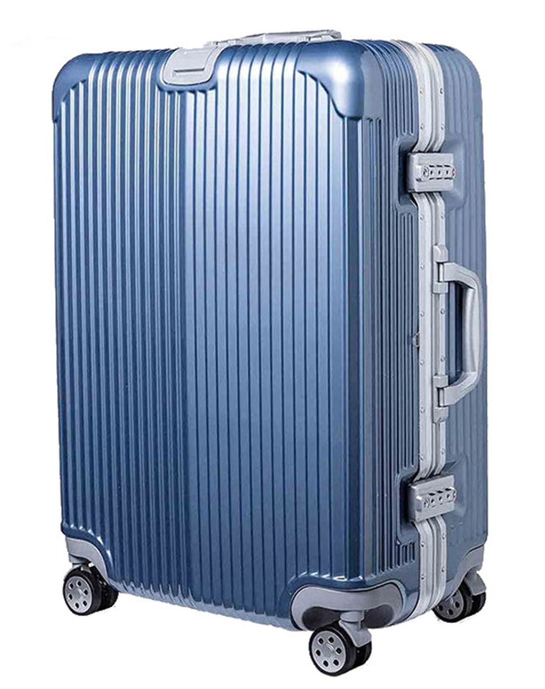 浪漫之旅纯pc铝框拉杆箱20寸