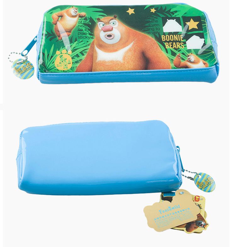 熊出没系列熊大熊二光头强pvc笔袋