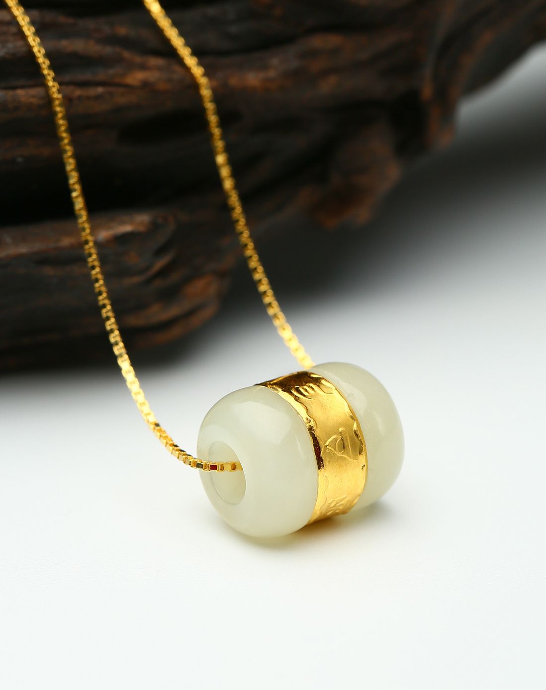 凤禧 时尚款和田玉路路通吊坠