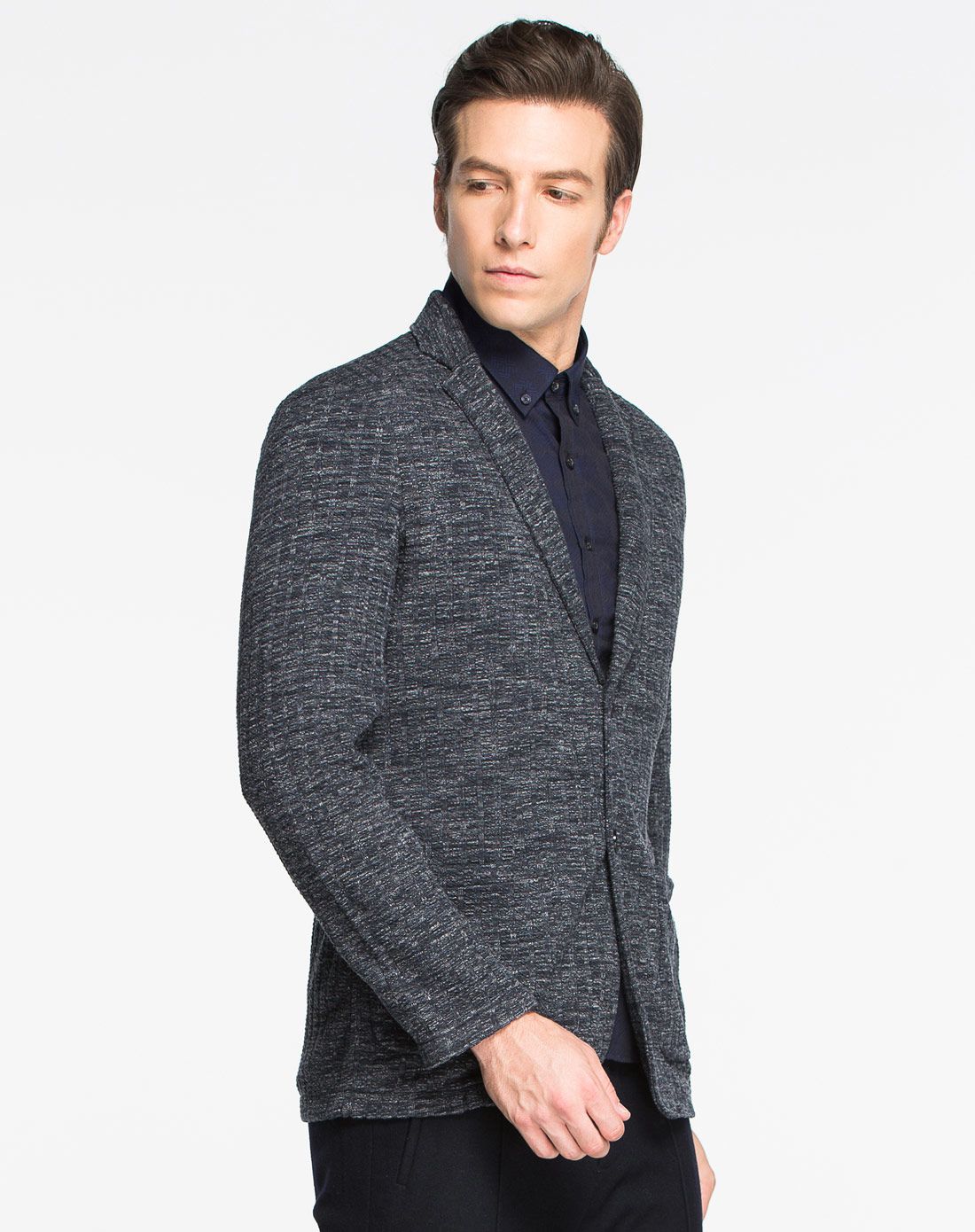 男士经典两粒扣西服外套