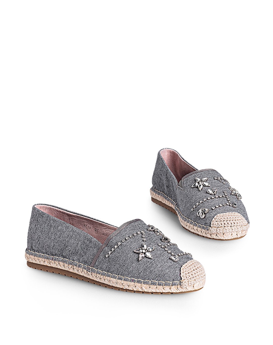 17年新款织物休闲鞋深灰色