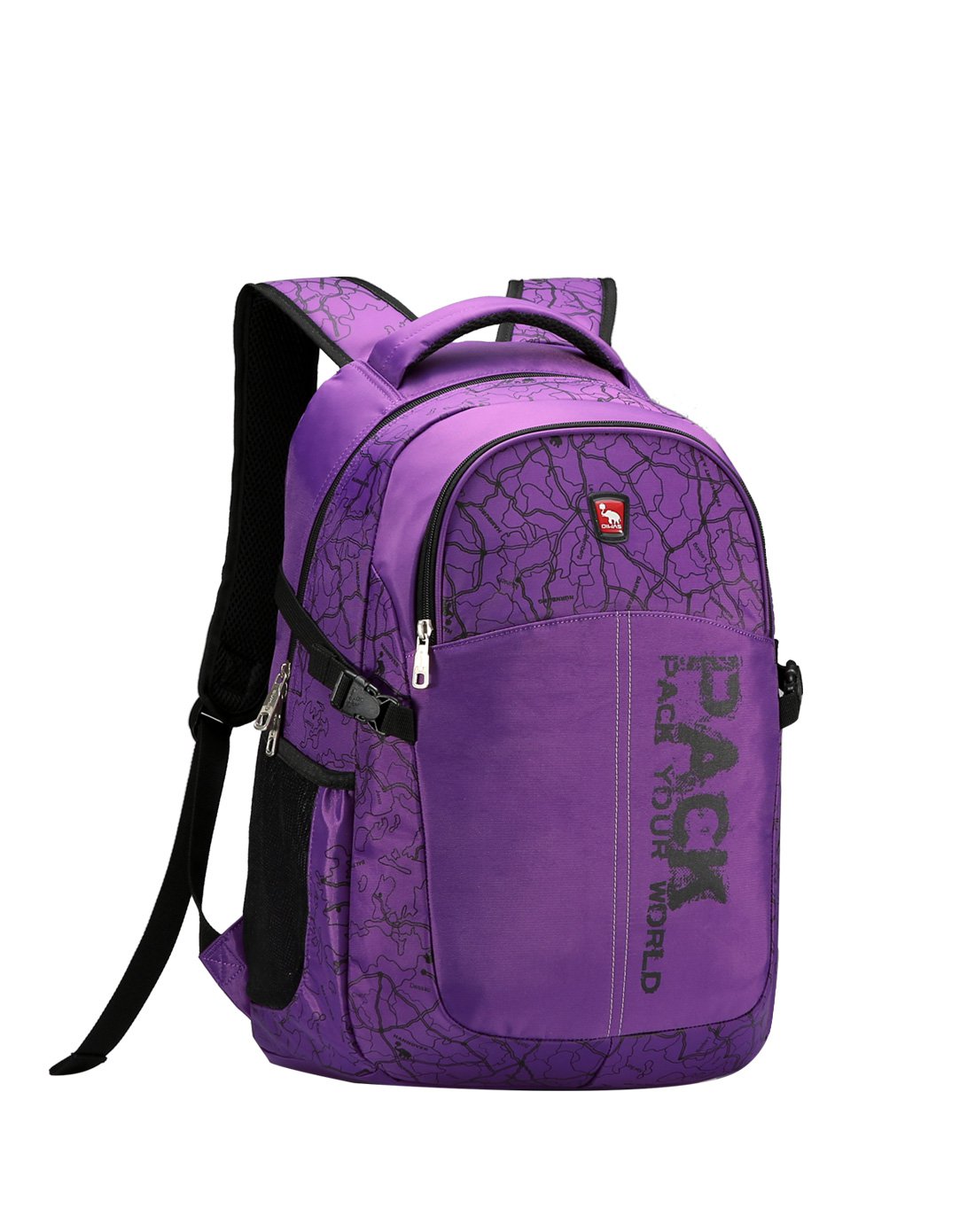 学院休闲韩版双肩包蓝色