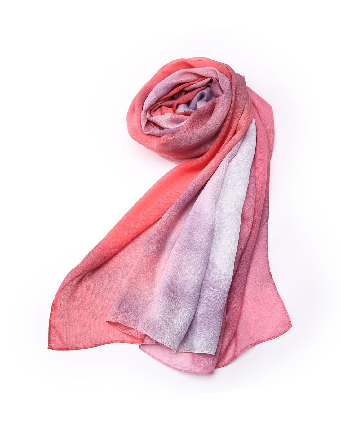 elle 莫代尔柔软丝滑初春长丝巾