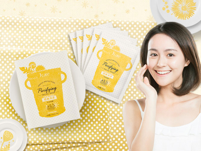 珍珂儿 法国蒲公英莲芯细嫩净透天丝面膜