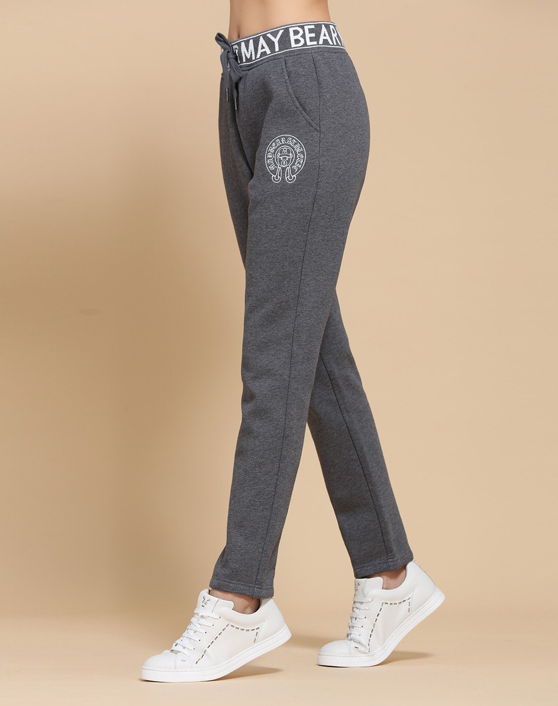 经典舒适 女式直筒运动卫裤 速干透气