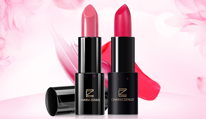 瓷妆charm zenus彩妆专场百变魅唇2只装(热恋红 旖旎粉)_唯品会