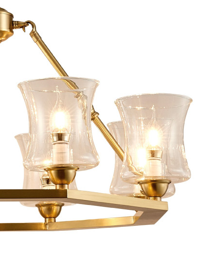 美式铜灯欧式别墅奢华客厅灯卧室灯餐厅灯吊灯