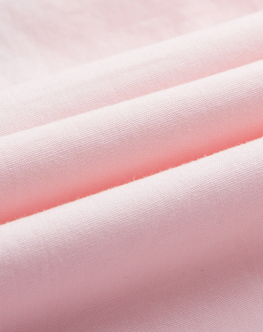 女童净色衬衫粉红