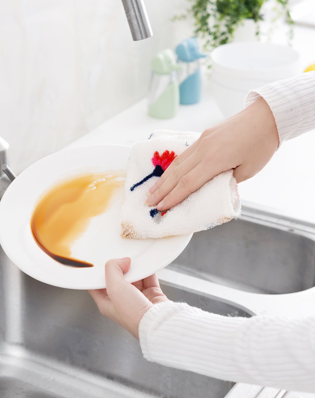 jm清洁用品专场可挂式竹纤维防油洗碗巾(2色入)cw-h1046_唯品会