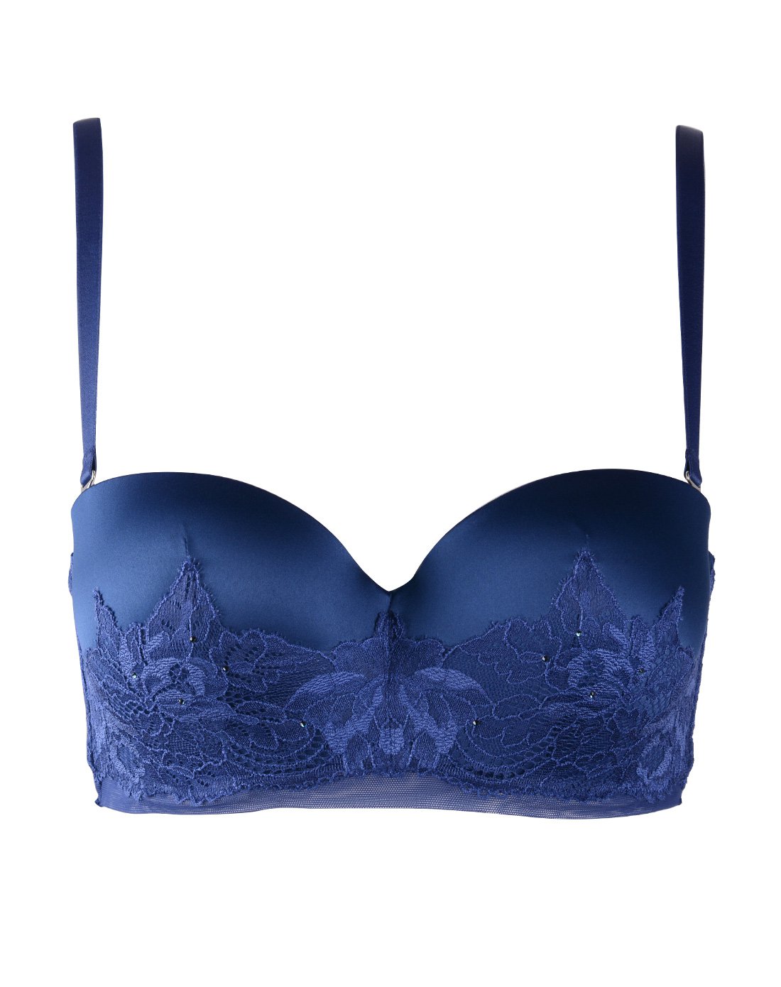 安莉芳精美蕾丝性感1/2杯女士内衣厚杯聚拢文胸