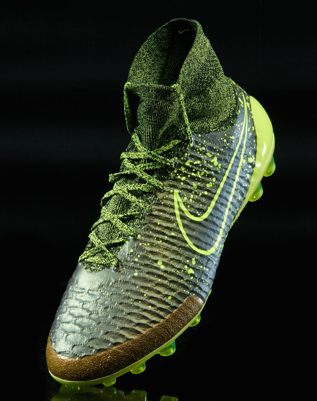 耐克nike magista鬼牌 ag底 男款军绿色足球鞋 足球系列