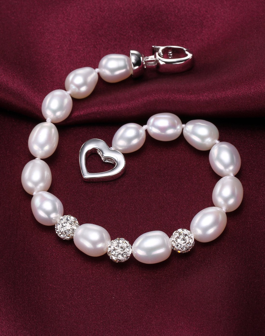 daimi 黛米 8-9mm米形淡水珍珠手链