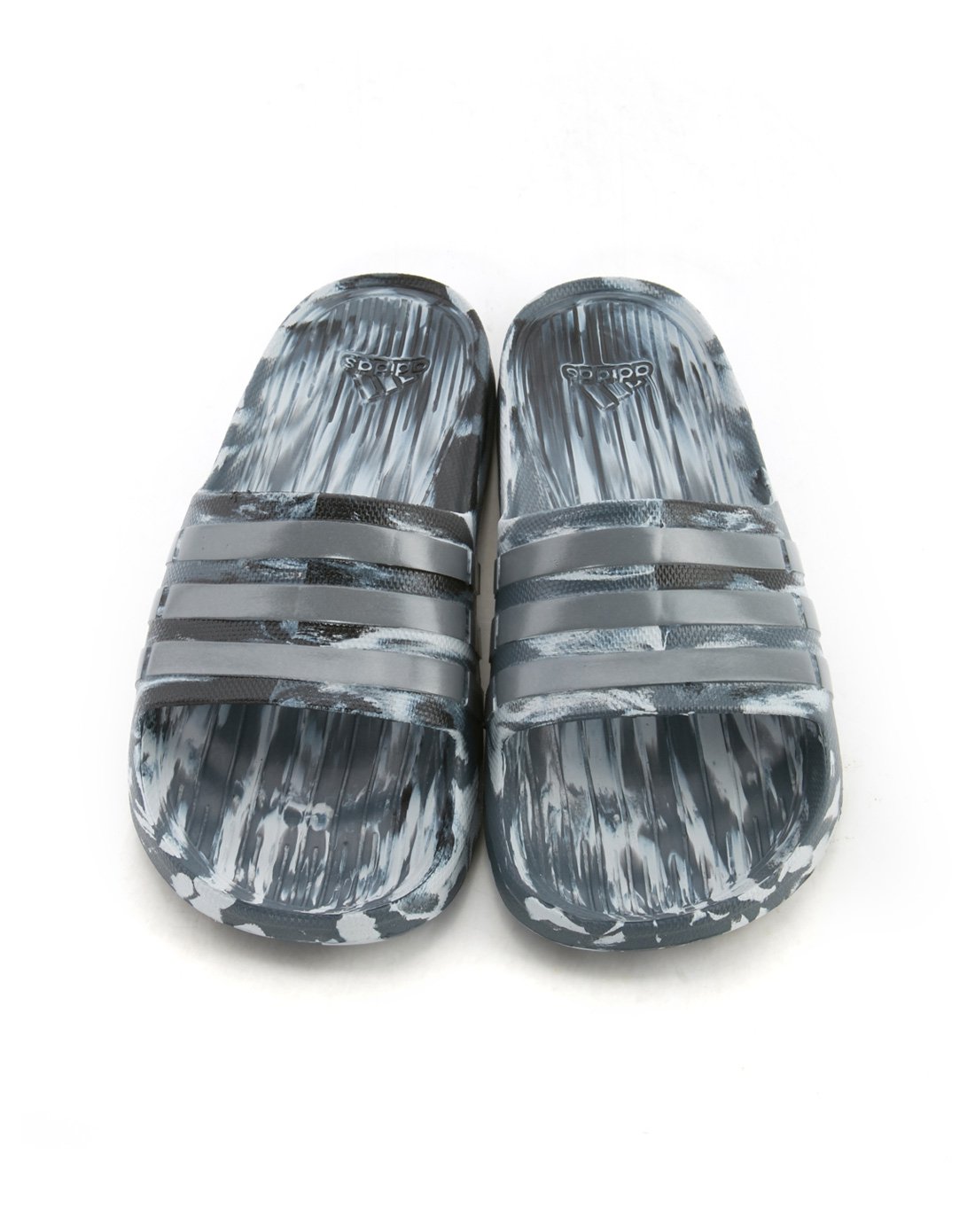 男款黑色/霓虹铁灰金属/青灰拖鞋.