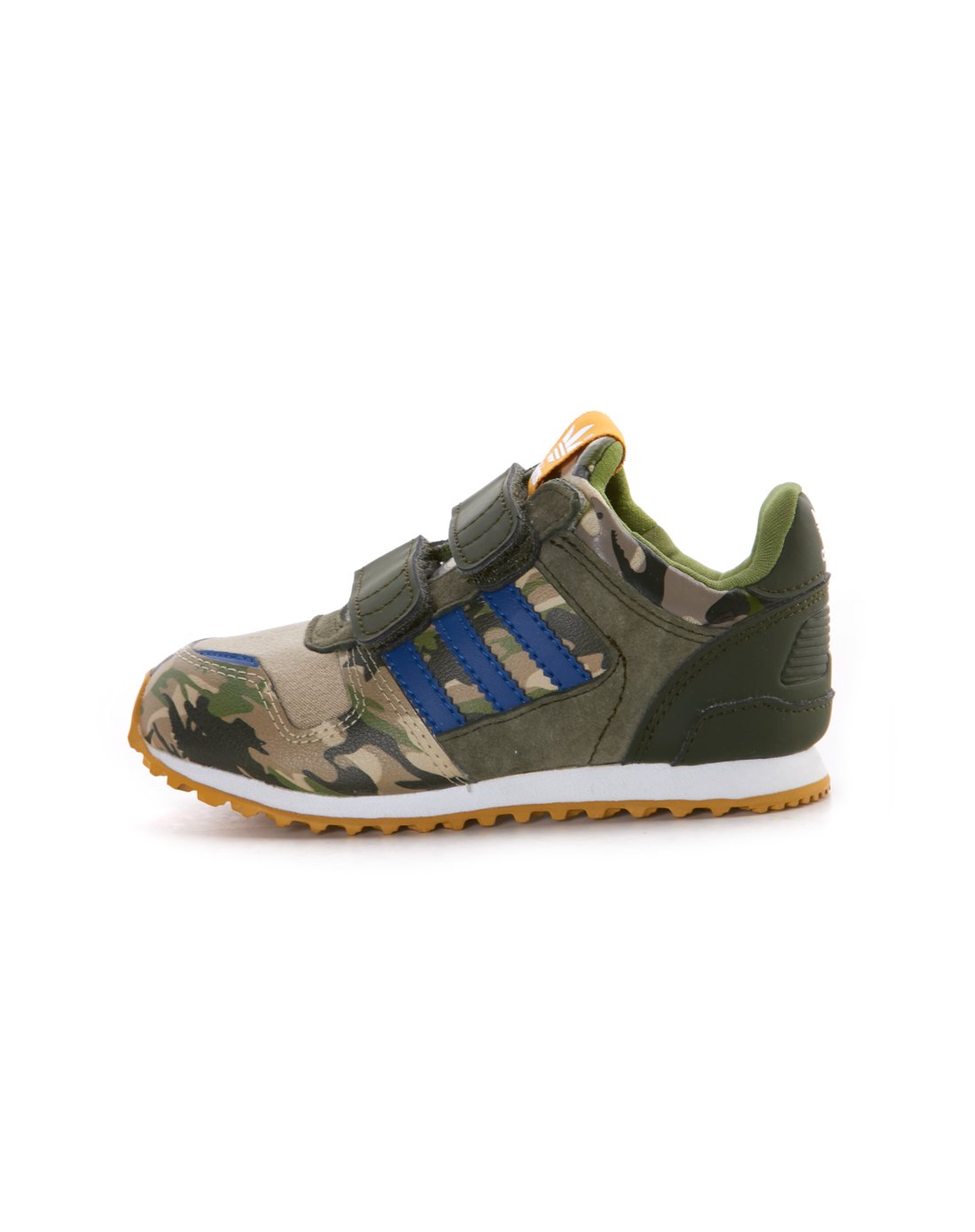 耐磨缓震 中性小童迷彩运动鞋 三叶草系列 阿迪达斯adidas