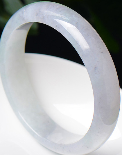 高冰水润正圆翡翠手镯a货附证书附证书