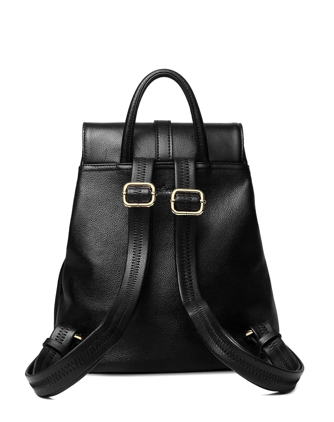 女士经典百搭双肩包黑色