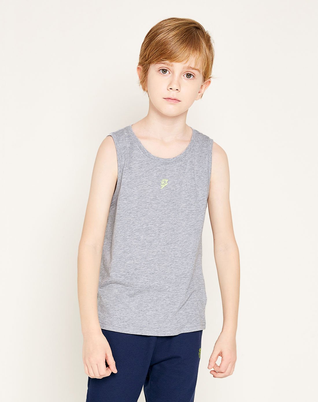 巴拉巴拉童装儿童男童背心男童莫代尔夏装2018新款中大童童装坎肩无袖