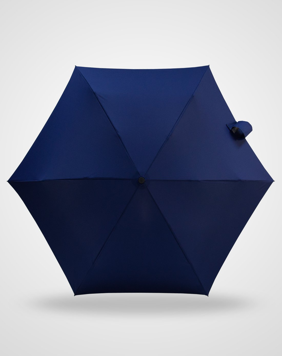 美国totes 防暴冲全自动3折晴雨伞深海蓝