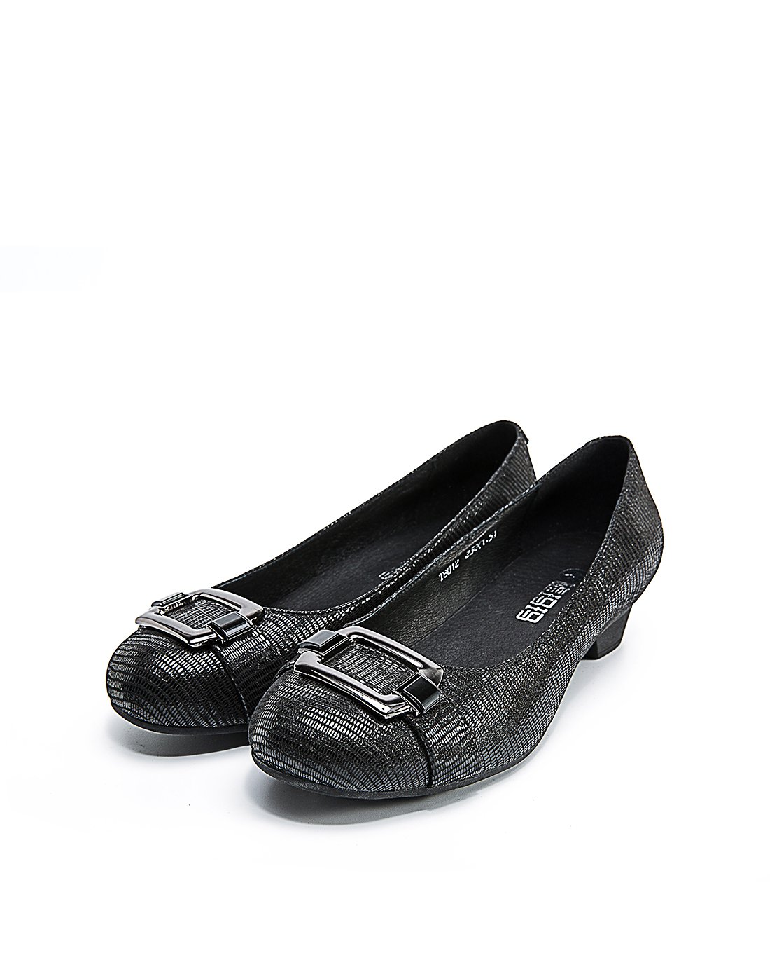 女款羊皮平底单鞋