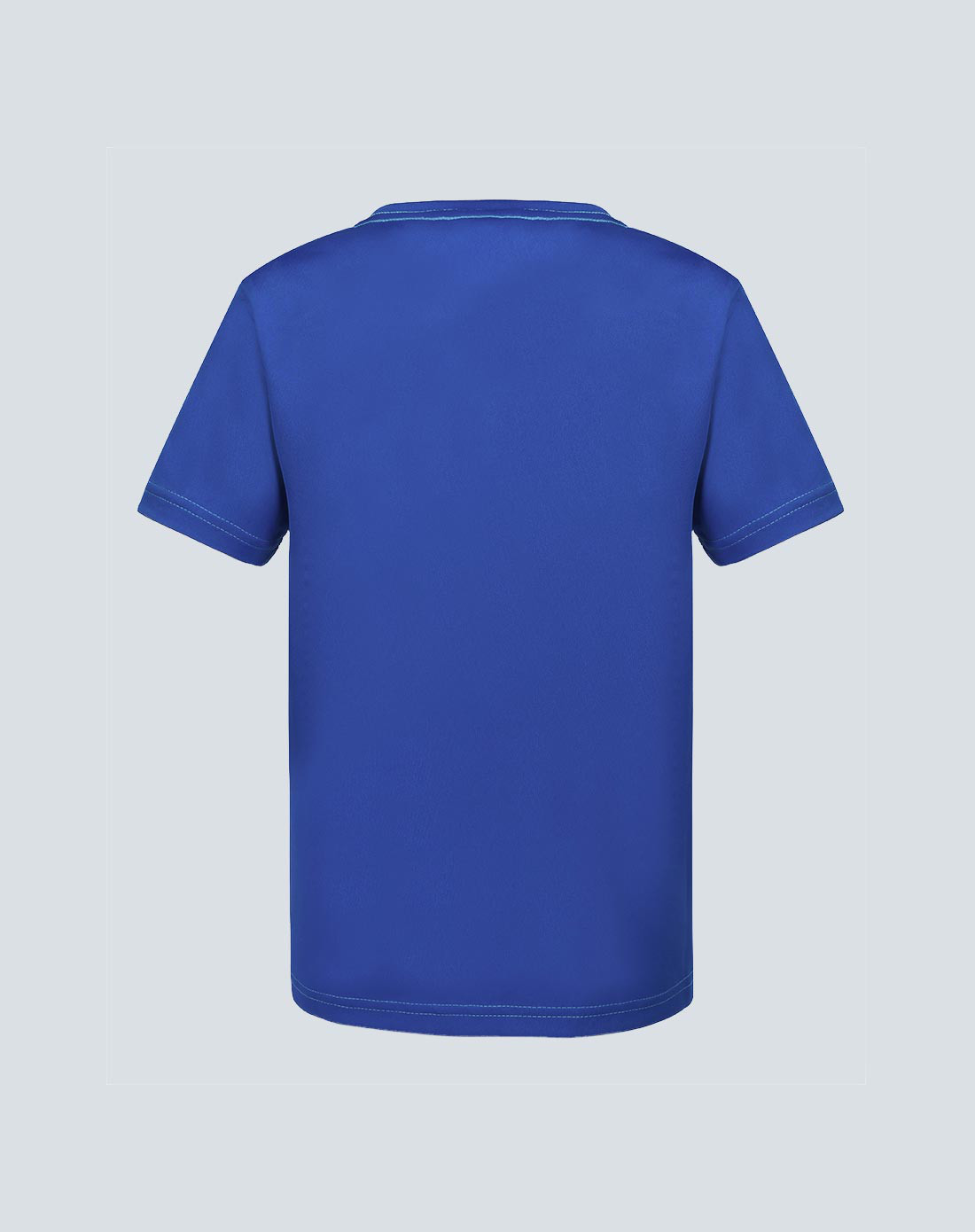 2017新品速干 童装t恤鲜蓝