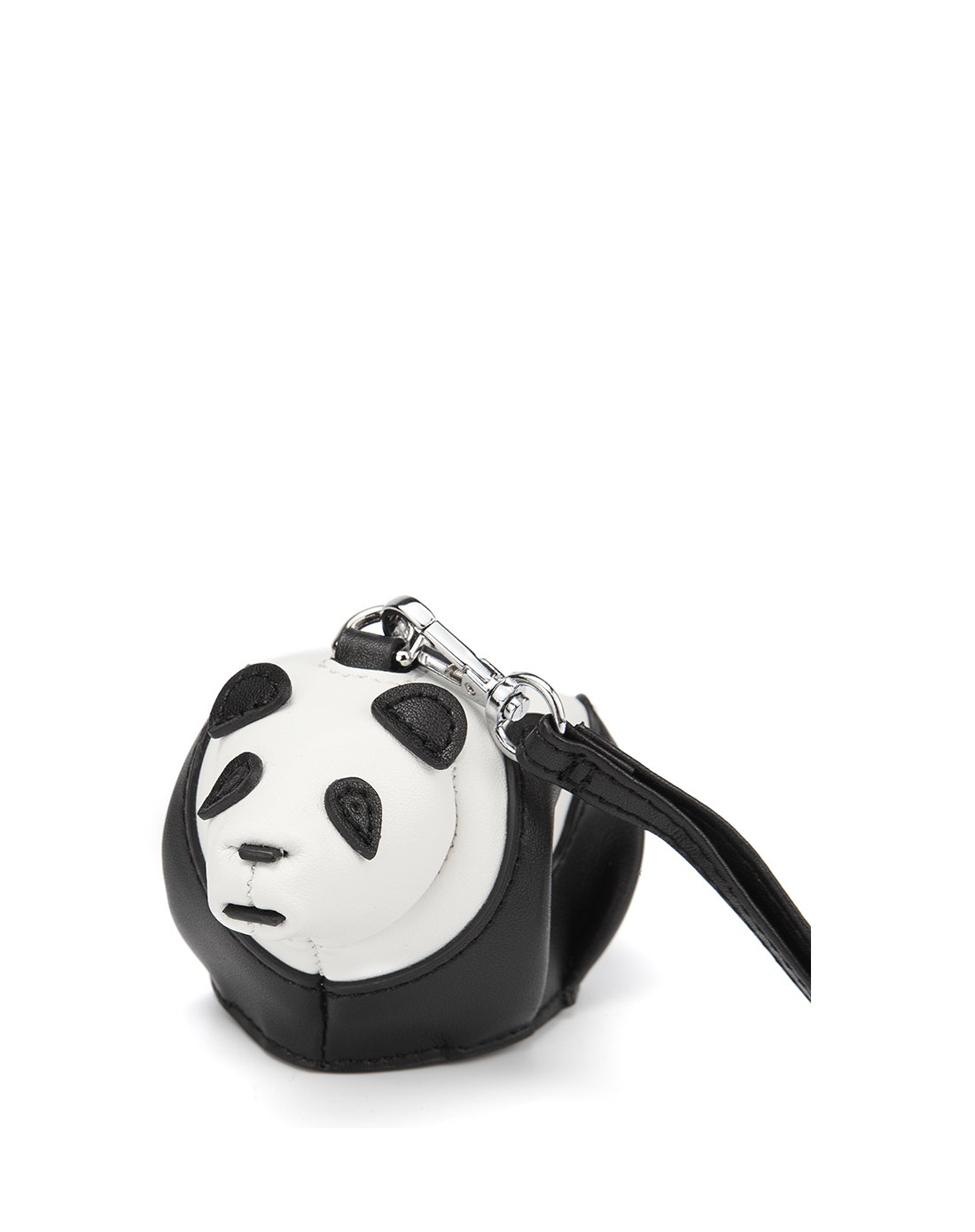 牛皮个性趣味熊猫迷你斜挎包