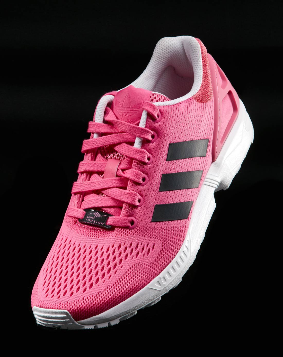 adidas neo&三叶草中性款半荧光粉色网球鞋 三叶草系列.b34512_唯品会