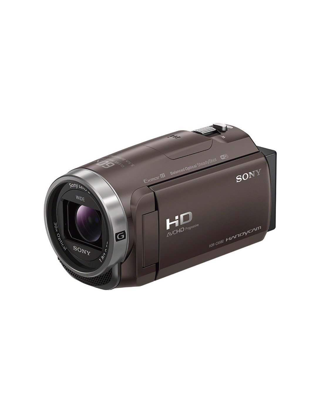 索尼高清摄像机cx680旅行套餐/棕-32g棕色