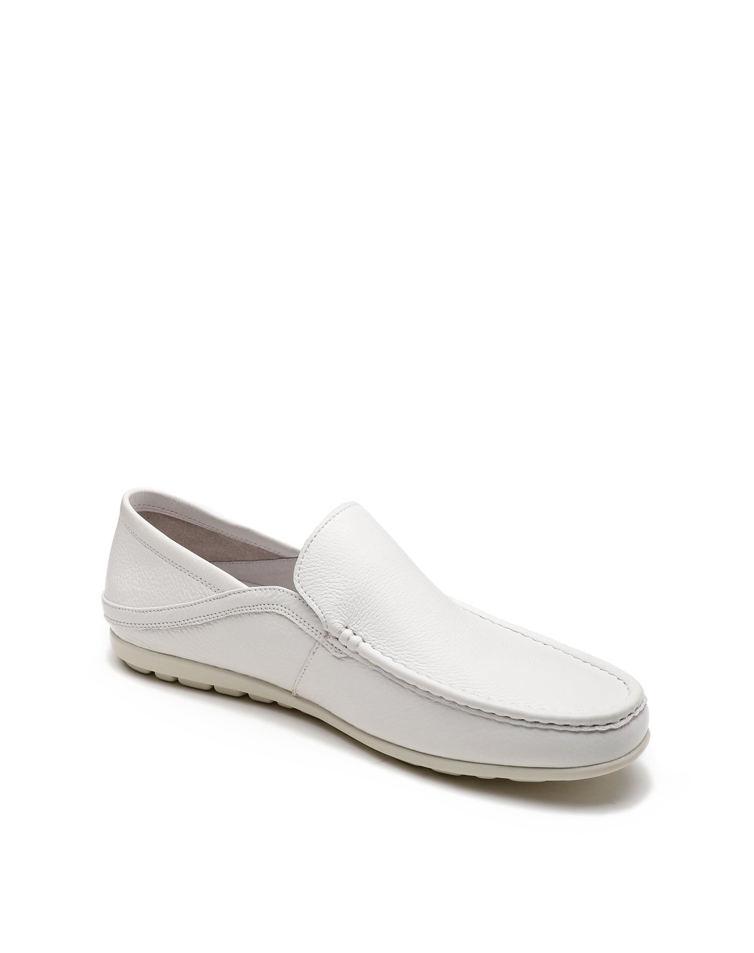 男鞋时尚百搭牛皮鞋男士运动鞋白