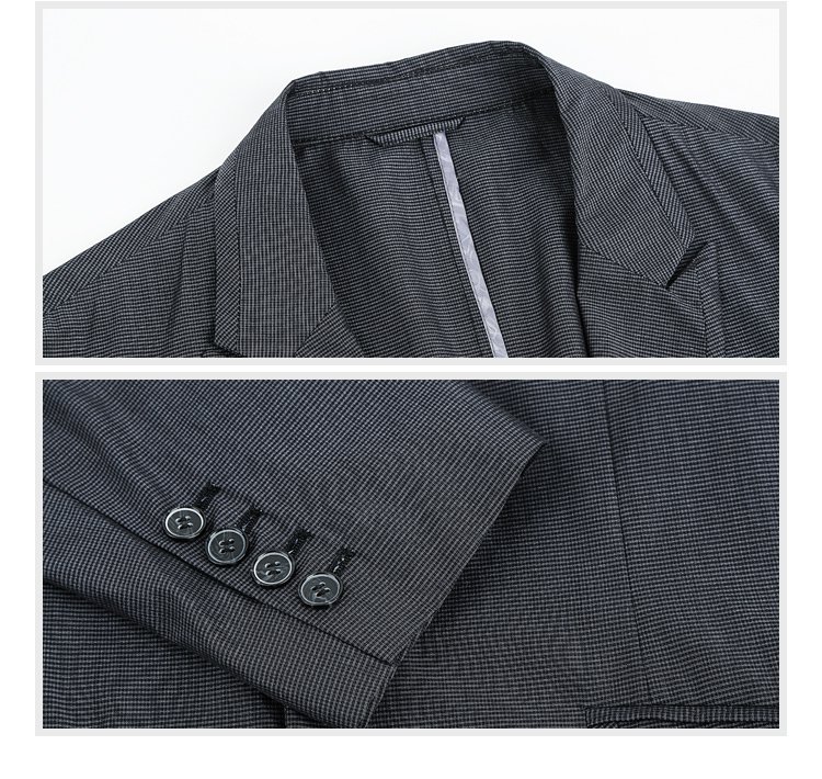 elle homme男士商务简约百搭西服西装外套812217011-095_唯品会