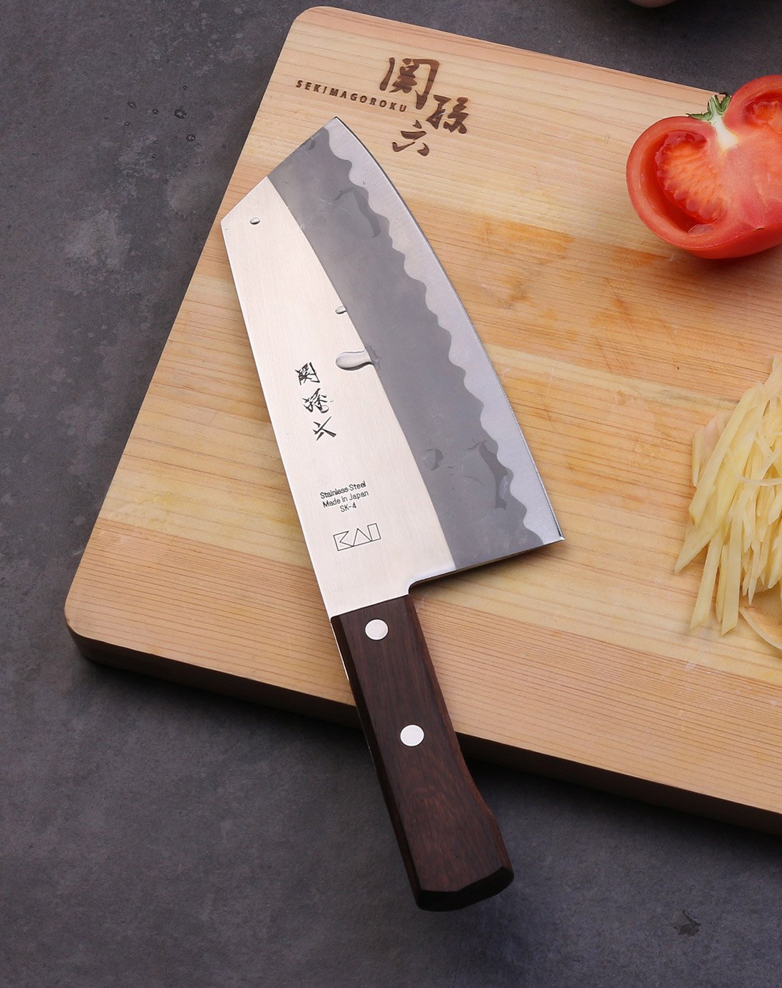 关孙六sk系列轻巧款中式菜刀切片刀7