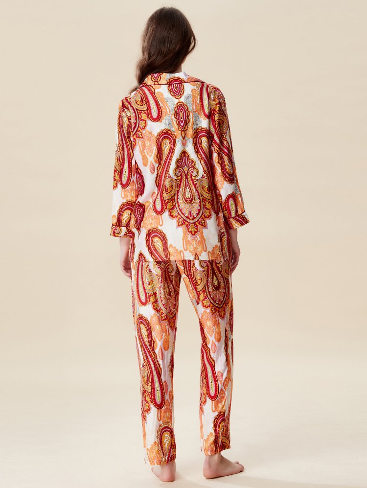 女士贡缎家居套装