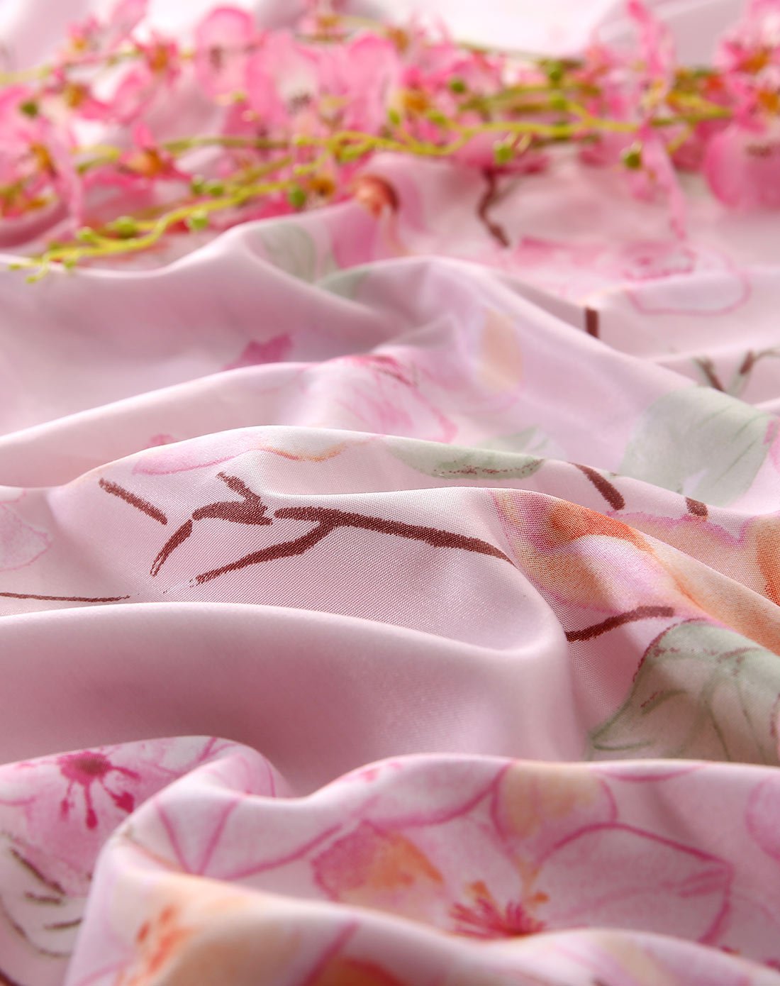 花季妙语天丝绸印花四件套