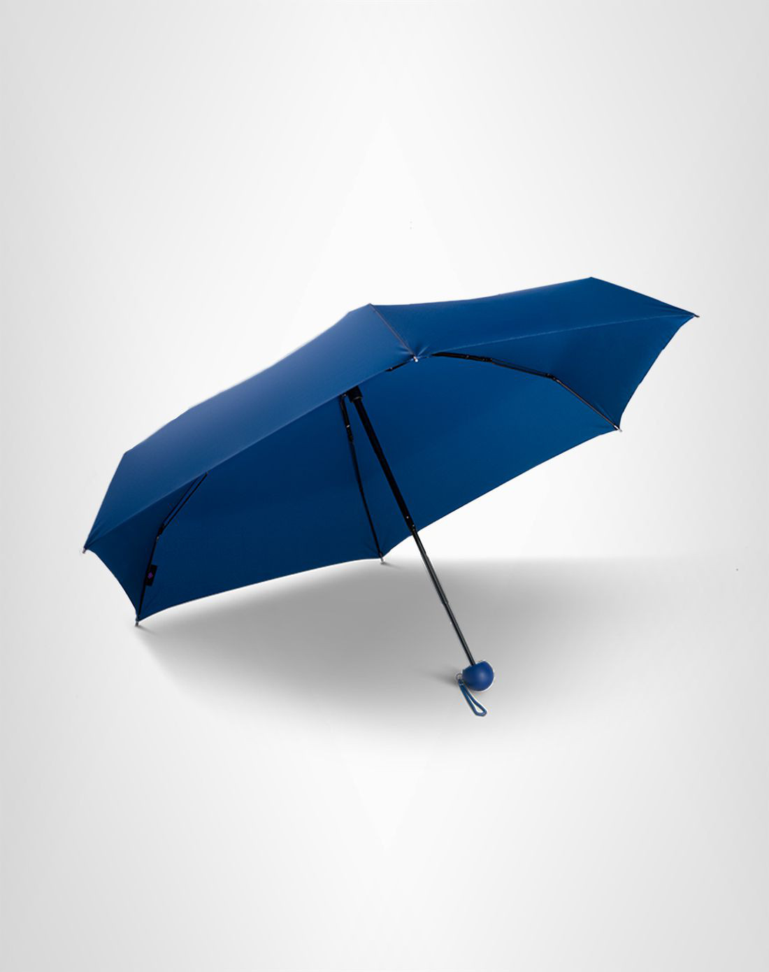 蕉下迷你超轻胶囊雨伞女折叠伞 皓月蓝