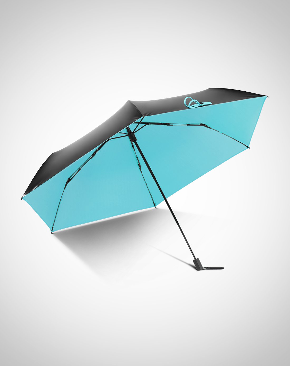 蕉下超轻晴雨伞遮阳伞五折太阳伞 珊瑚蓝