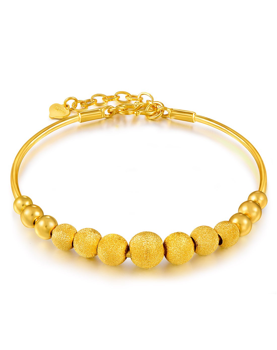 转运珠足金999.9手镯(计价)