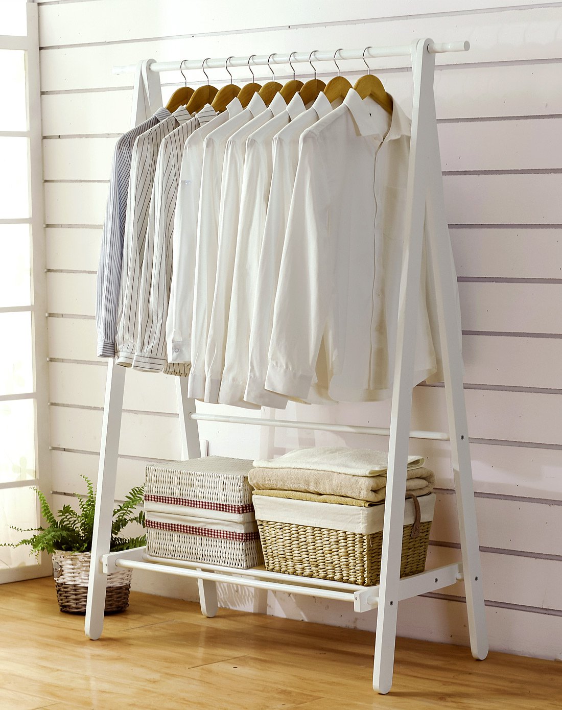 樟子松挂衣架大号多色选包邮到楼下