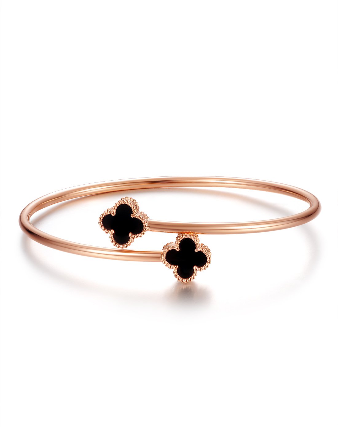 喜钻 新品18k金玛瑙手镯