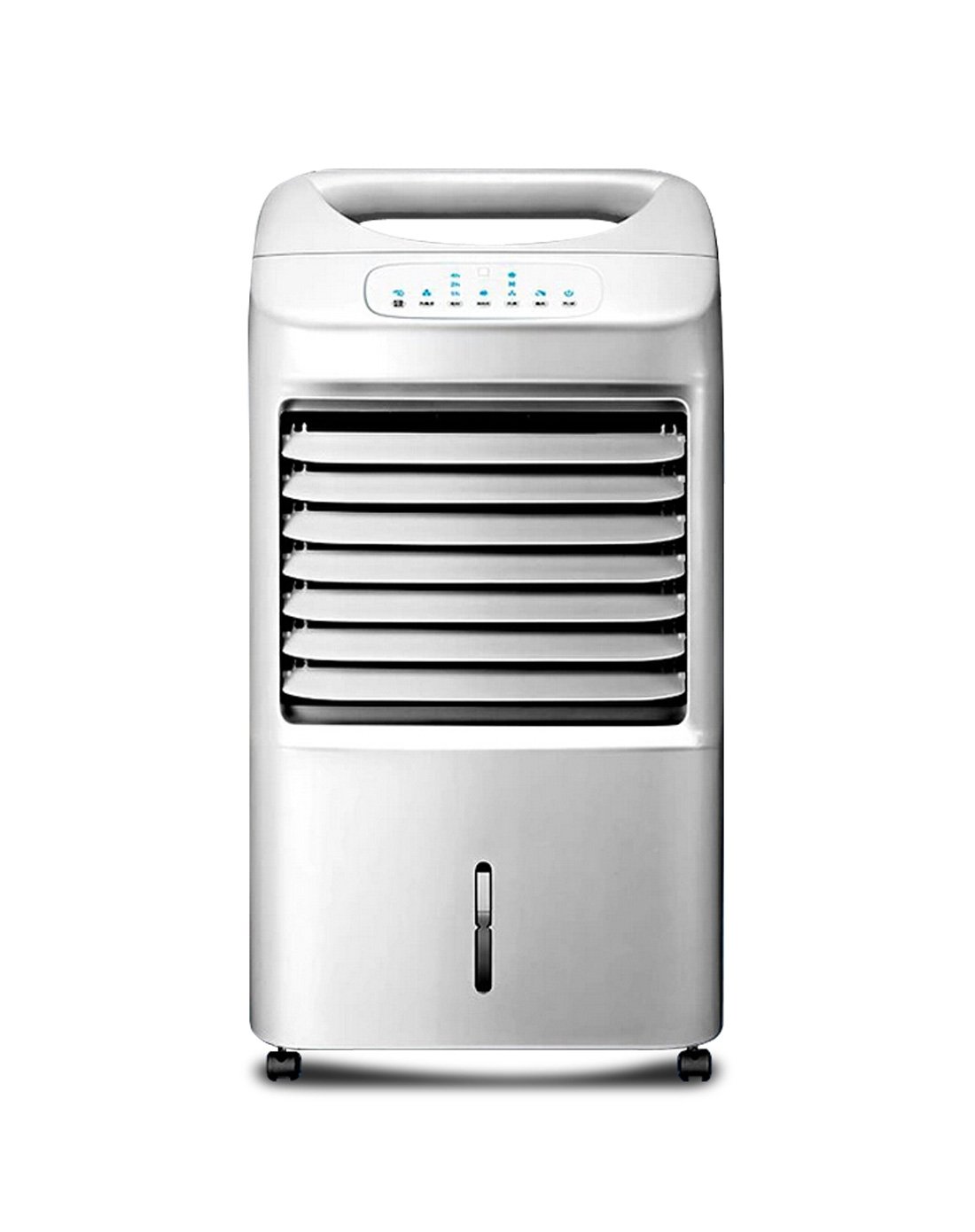 冷暖型遥控7h定时3档带健康负离子功能冷风扇灰色