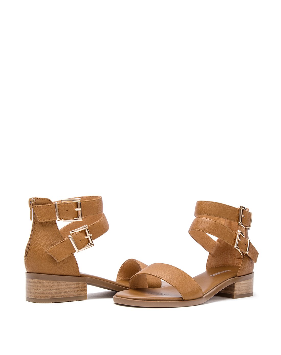 2017夏季新款女士脚踝绑带平底凉鞋