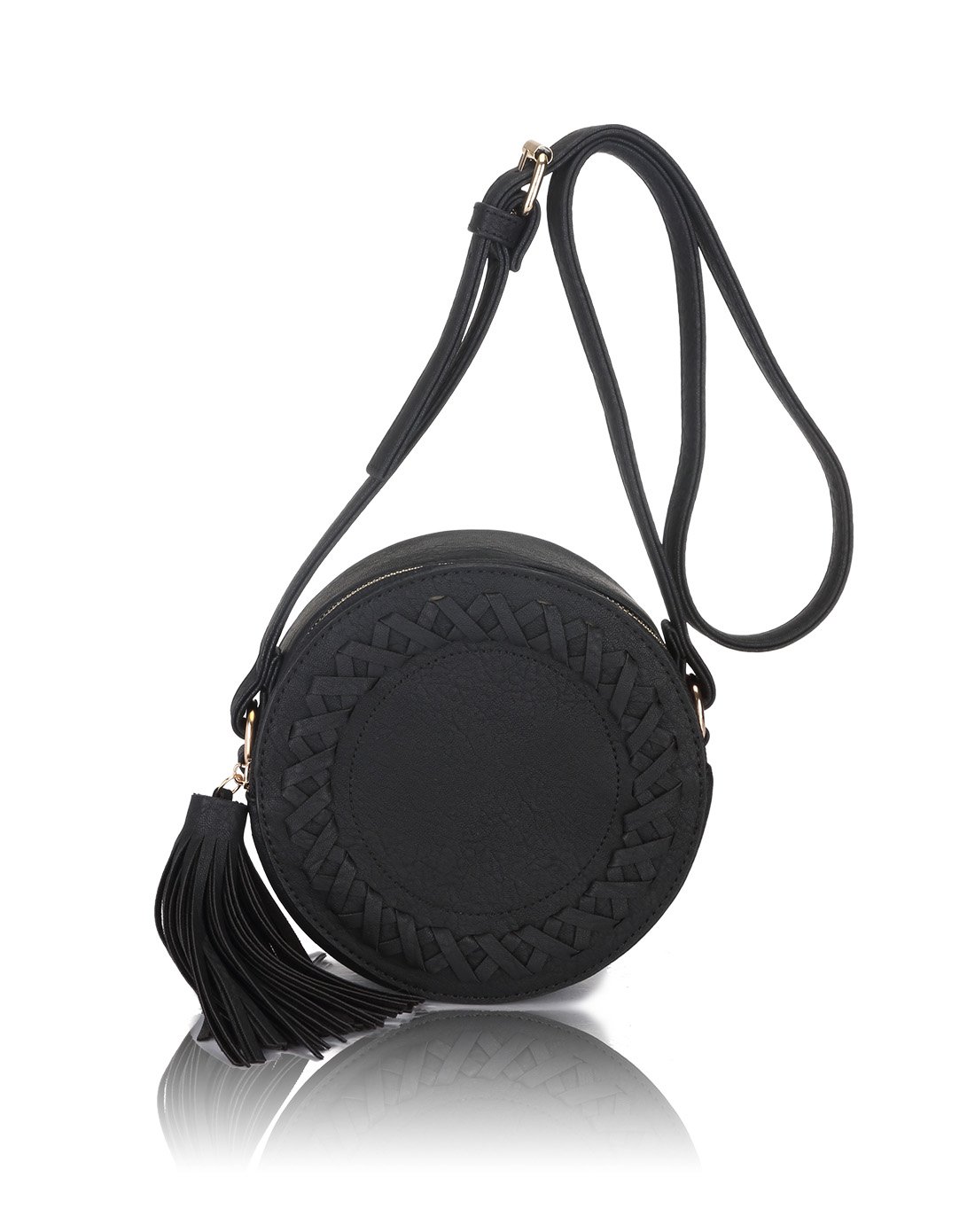 新款时尚流苏小圆包