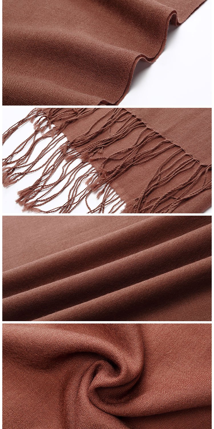 丝光羊毛围巾大披肩