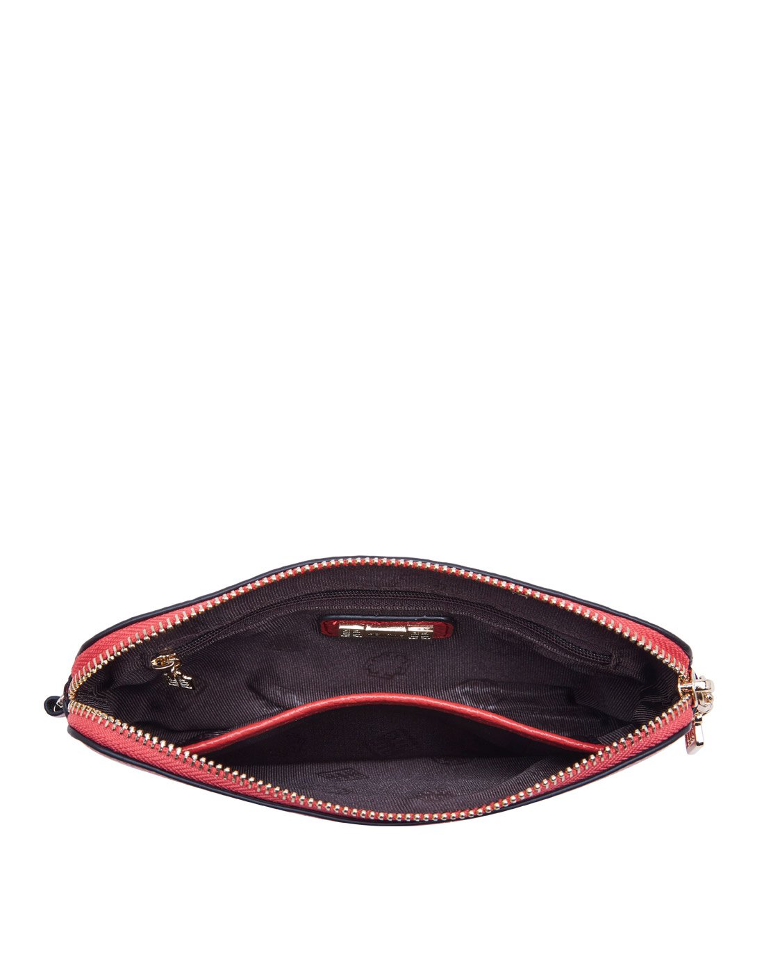 柏雅图boyatu包包2017新款牛皮女包时尚百搭手拿包包女71941中国红