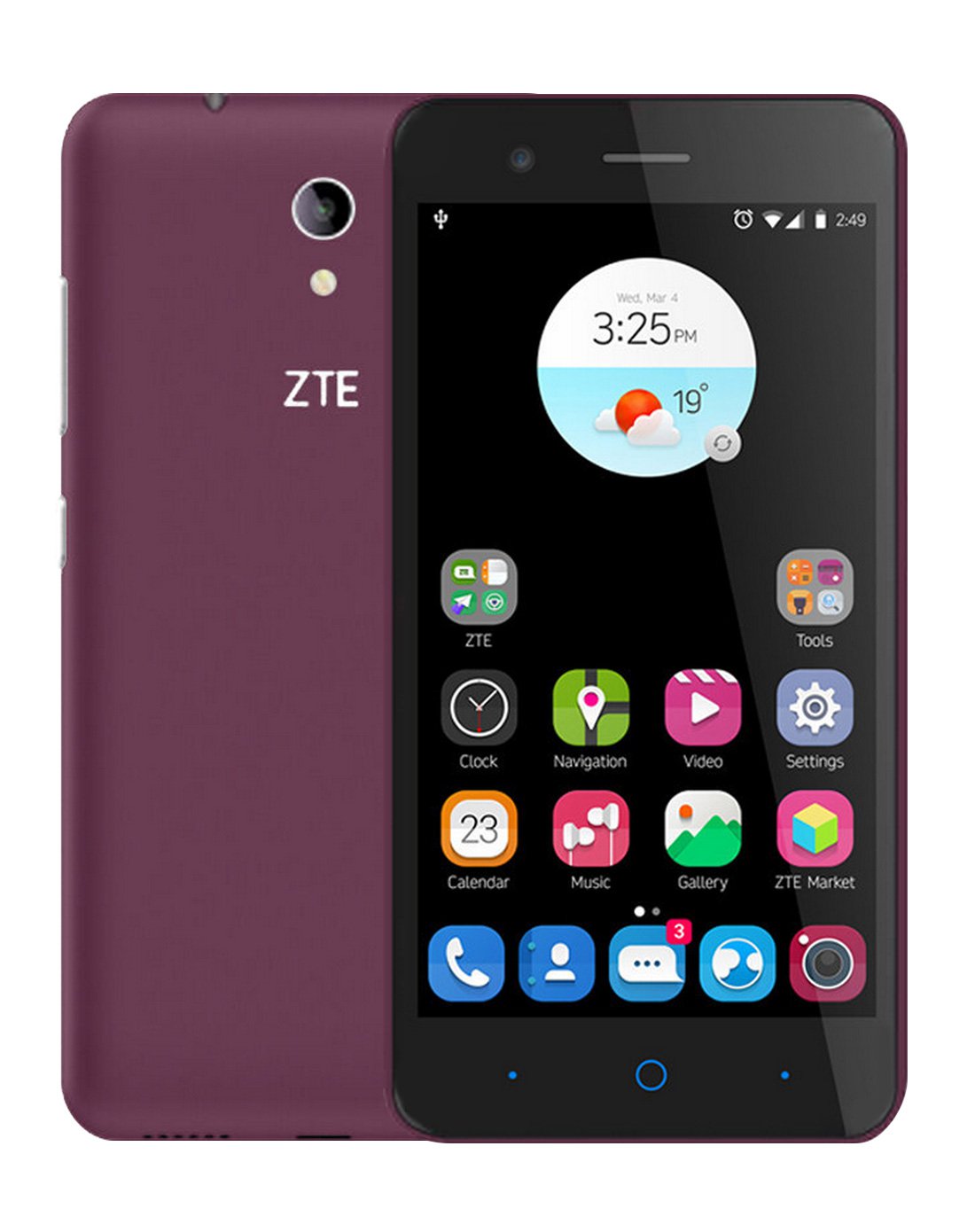 中兴ba510 移动红