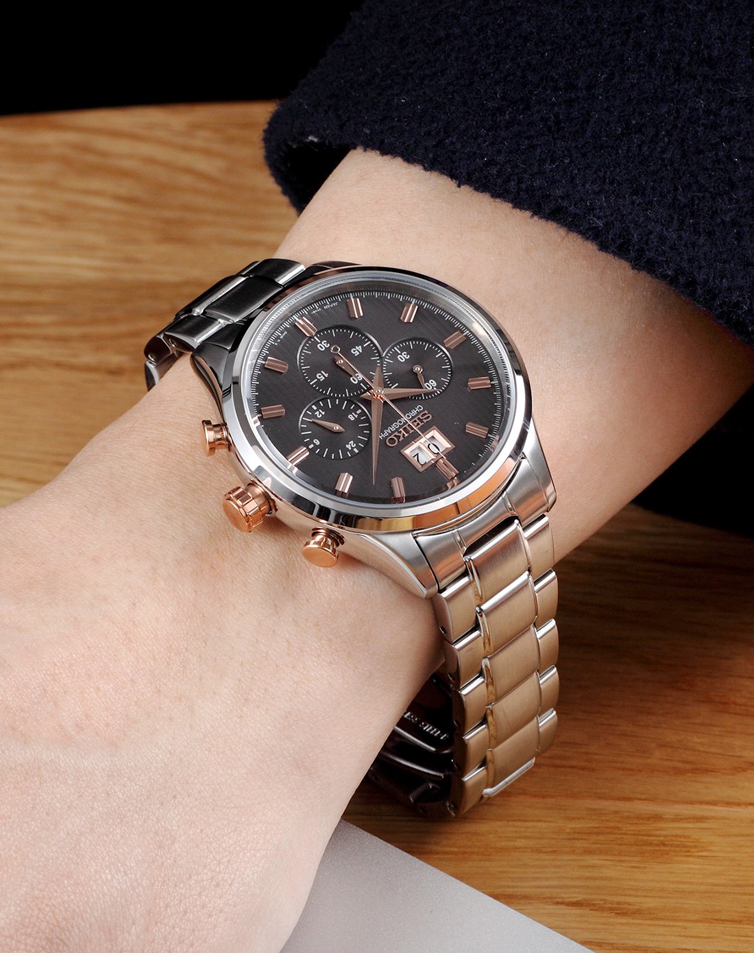 日系时尚腕表集合献礼(精工 卡西欧)chronograph系列商务休闲石英男表