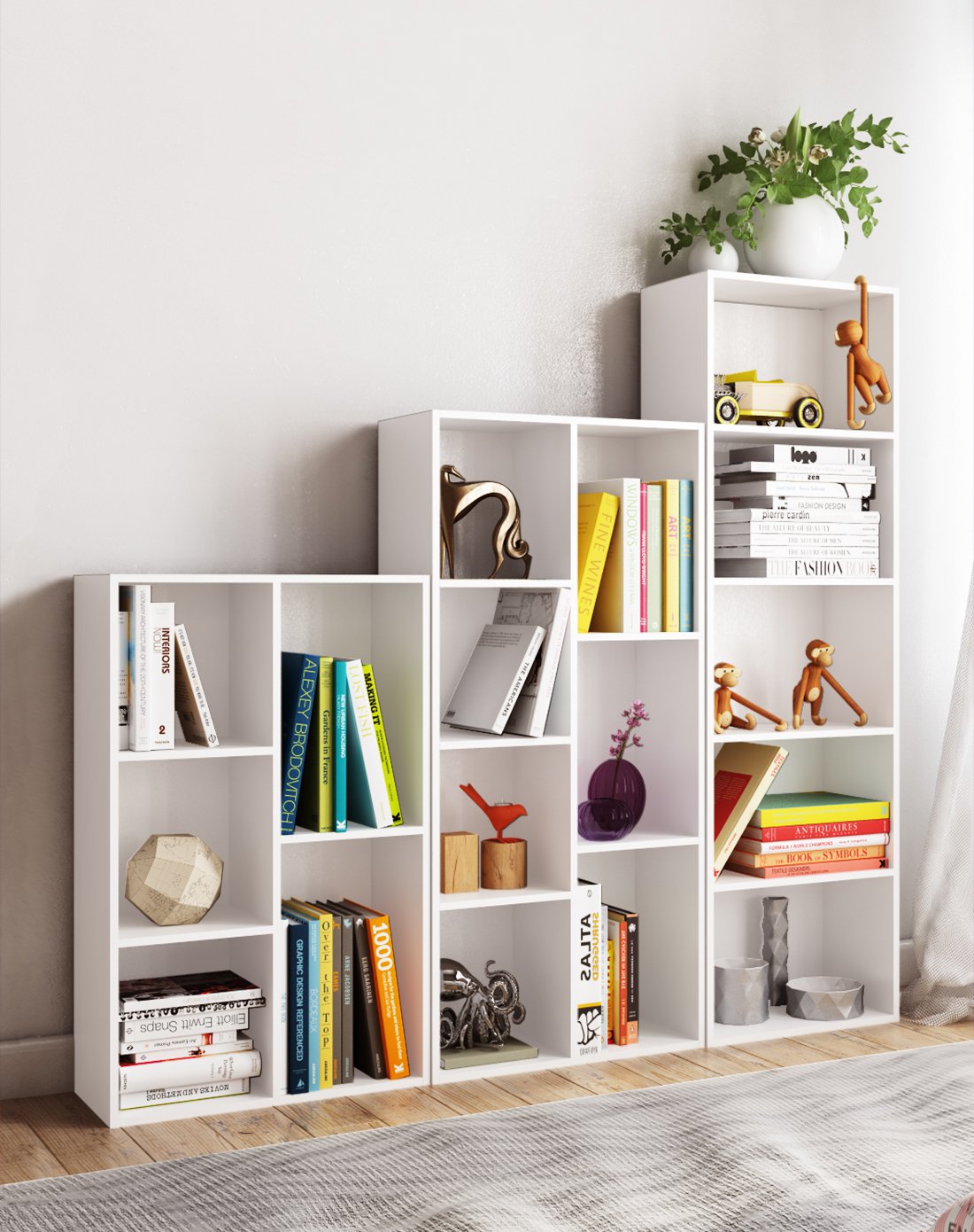 多功能组合柜套装书柜墙多色可选