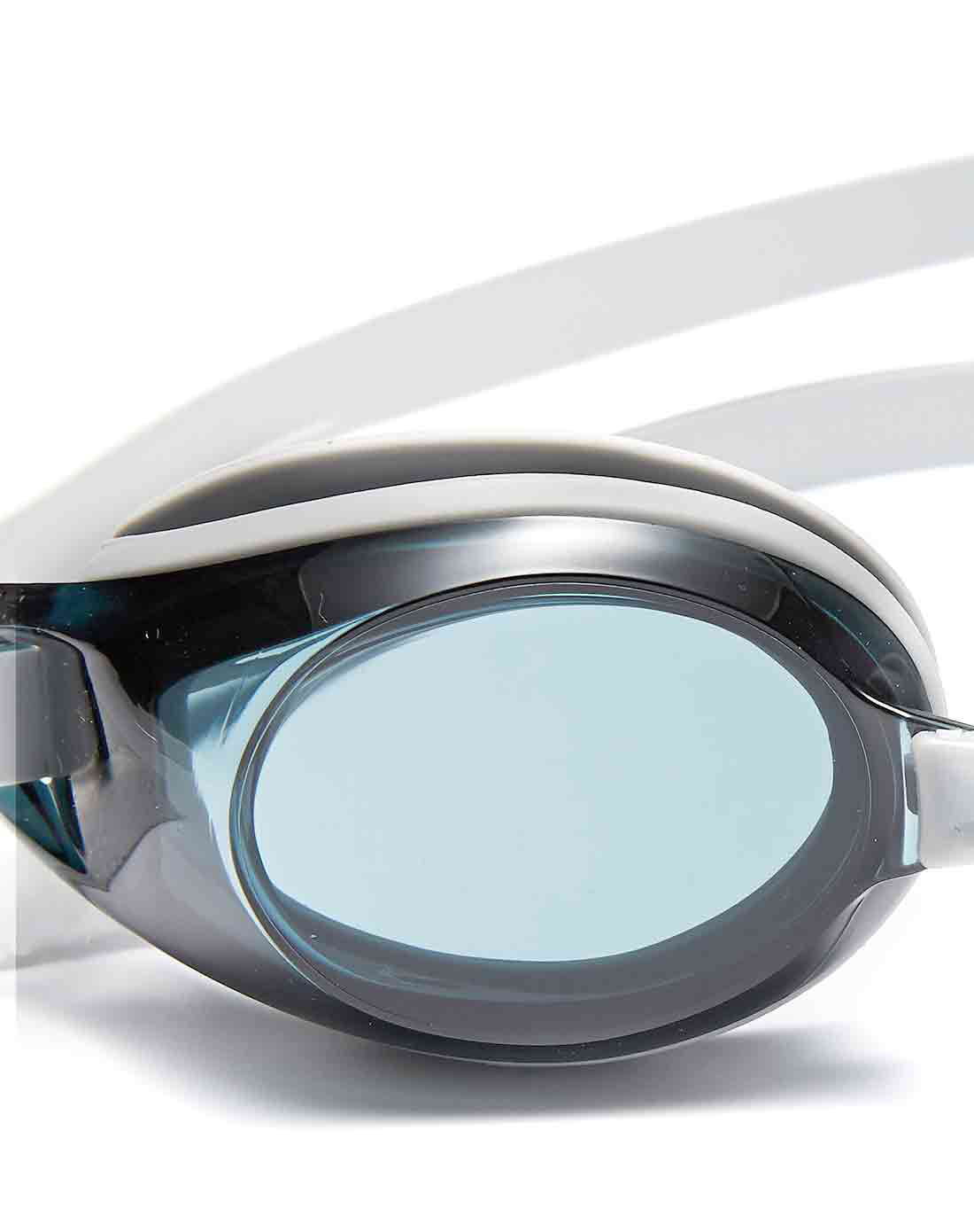 洲克/zoke 视野清晰舒适均码平光泳镜灰色