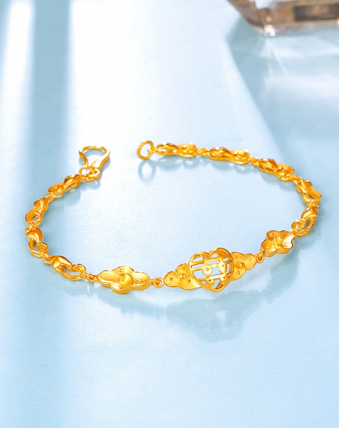 足黄金结婚喜庆手链