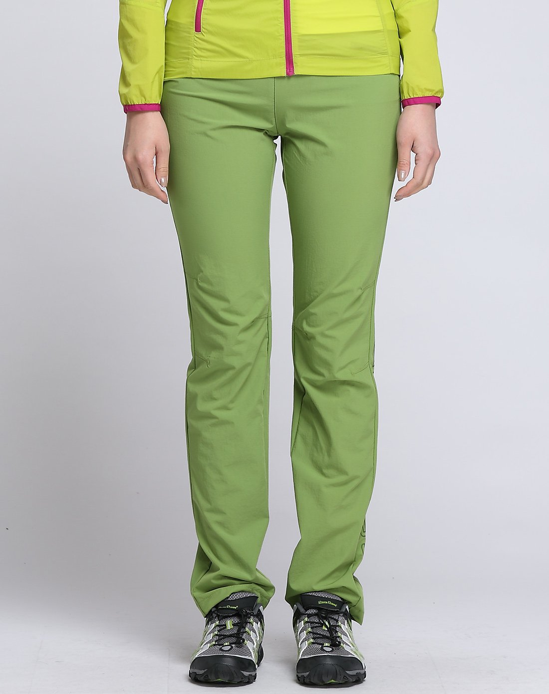 简约百搭女款苹果绿速干裤舒适户外