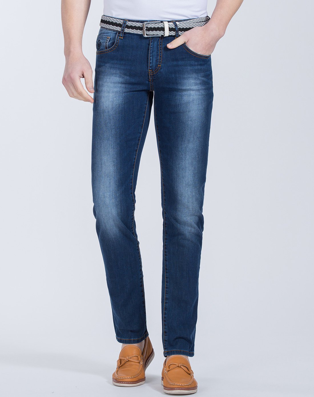 波司登男款时尚牛仔裤